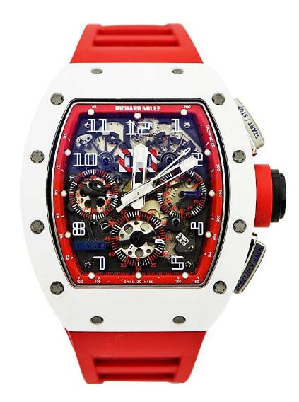 Best Richard Mille RM 011 Felipe Massa Ceramic and Titanium Replica Watch